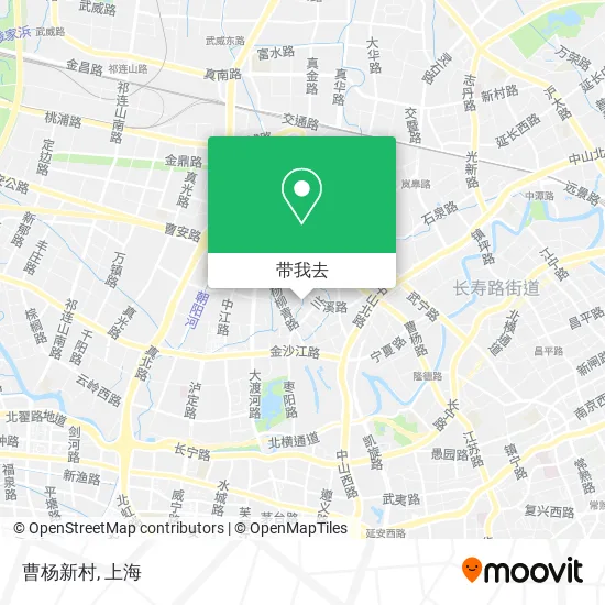曹杨新村地图