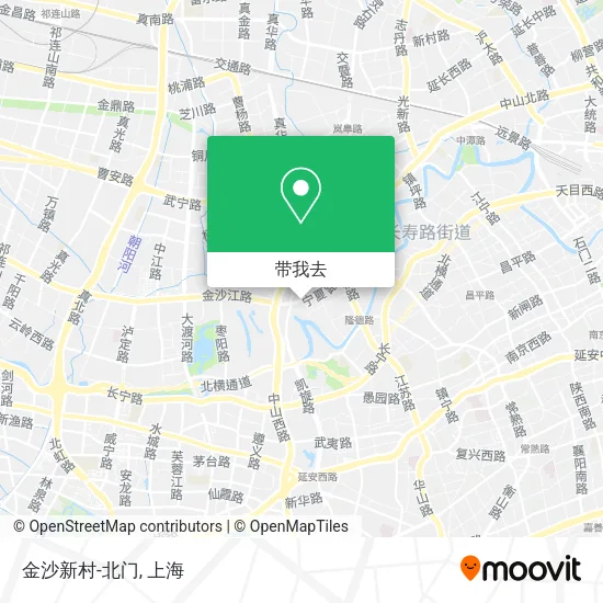 金沙新村-北门地图