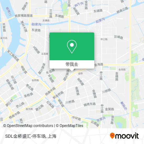 SDL金桥盛汇-停车场地图