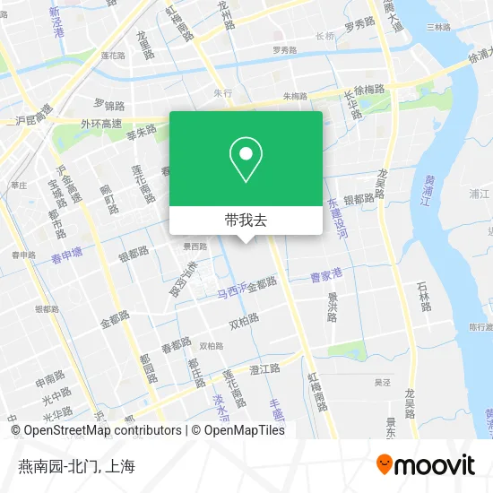 燕南园-北门地图