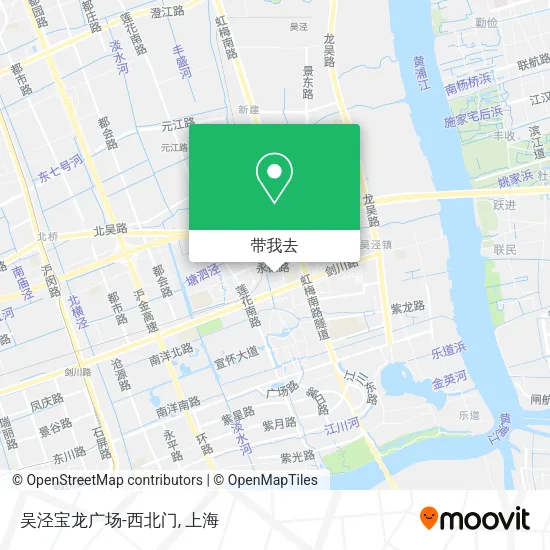 吴泾宝龙广场-西北门地图