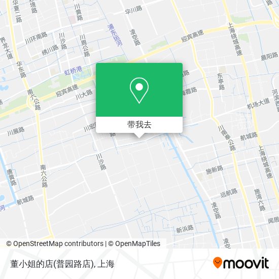 董小姐的店(普园路店)地图