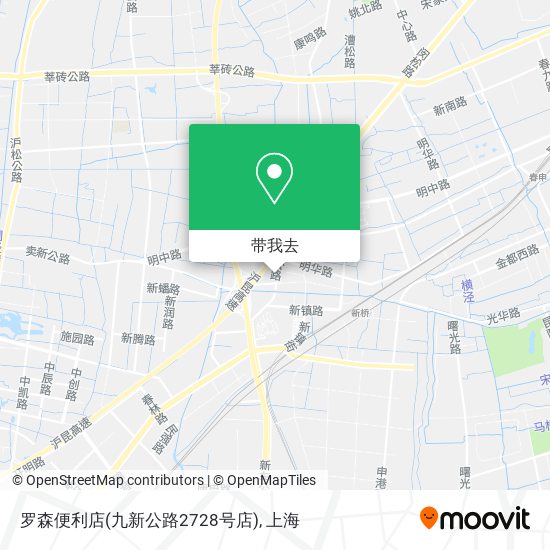 罗森便利店(九新公路2728号店)地图
