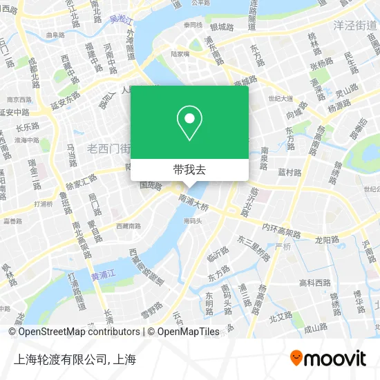 上海轮渡有限公司地图