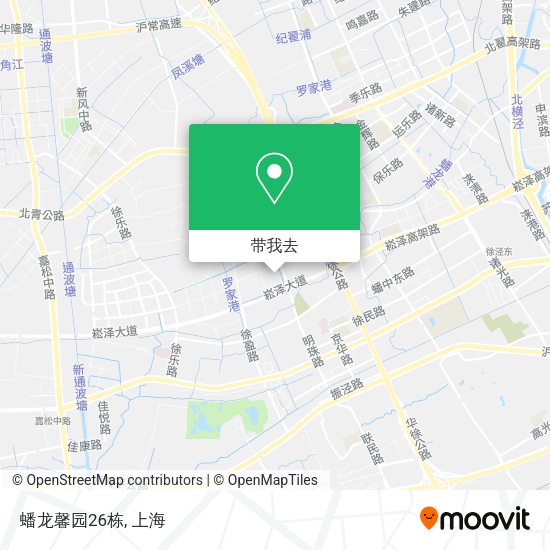 蟠龙馨园26栋地图