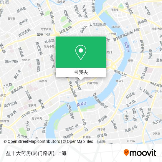 益丰大药房(局门路店)地图