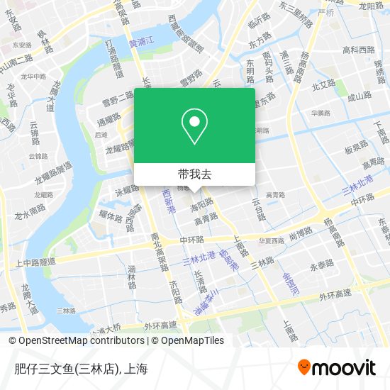 肥仔三文鱼(三林店)地图