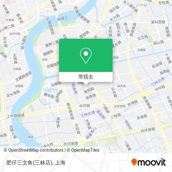 肥仔三文鱼(三林店)地图