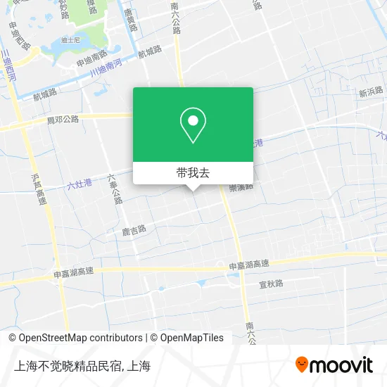 上海不觉晓精品民宿地图