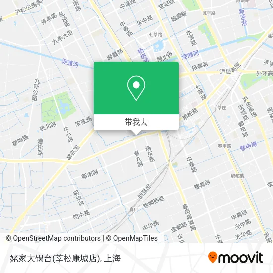 姥家大锅台(莘松康城店)地图