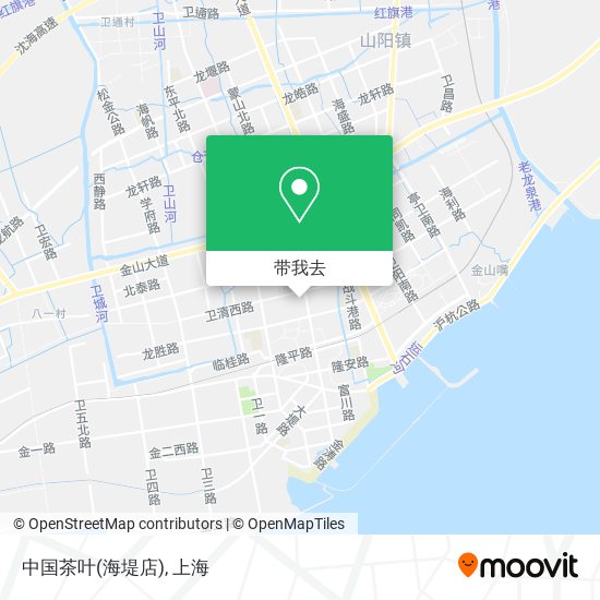 中国茶叶(海堤店)地图