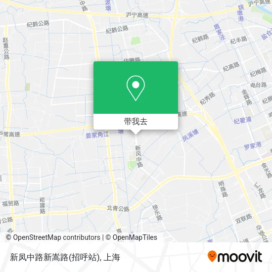 新凤中路新嵩路(招呼站)地图