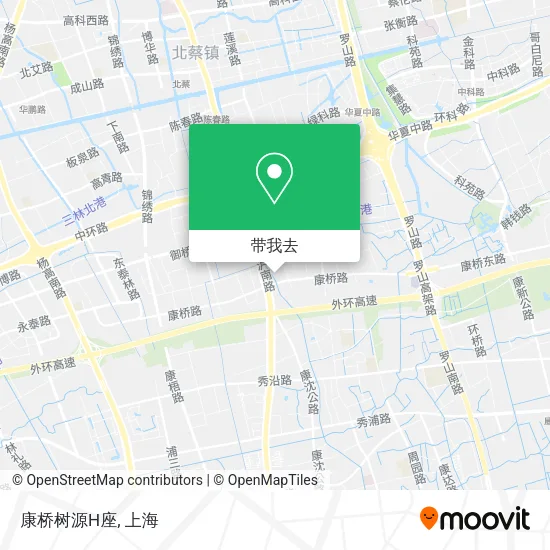 康桥树源H座地图
