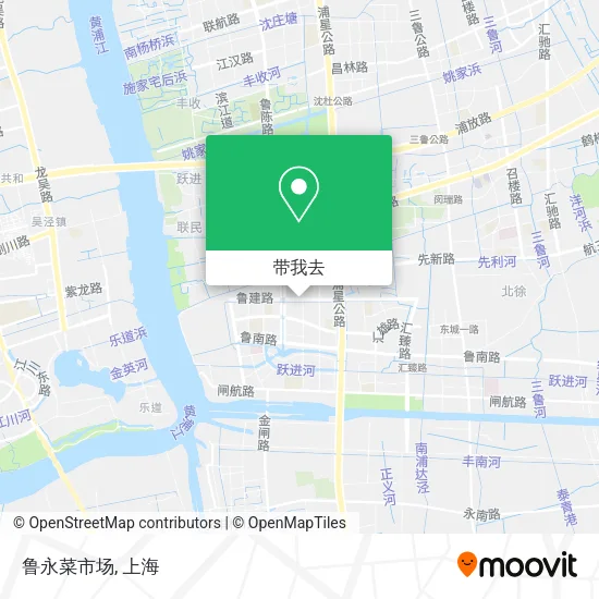 鲁永菜市场地图