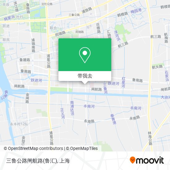 三鲁公路闸航路(鲁汇)地图