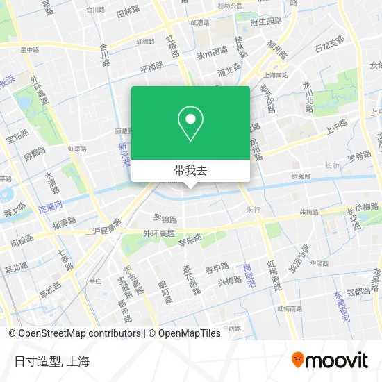 日寸造型地图