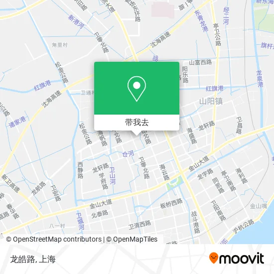 龙皓路地图