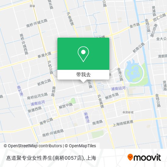 惪道聚专业女性养生(南桥0057店)地图