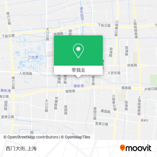 西门大街地图