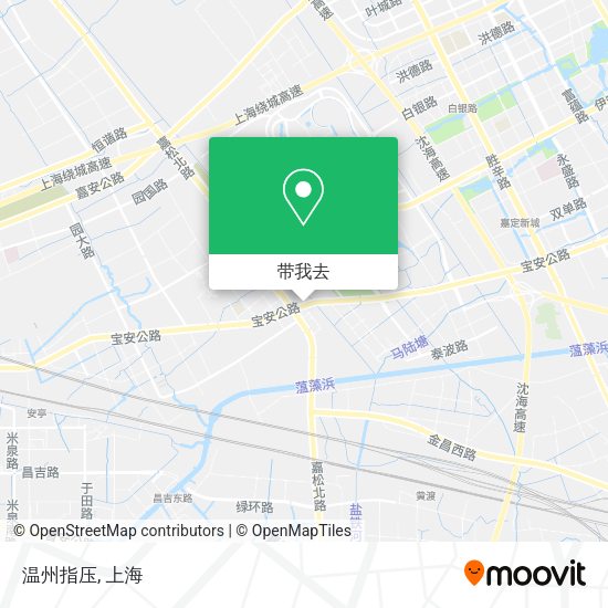 温州指压地图
