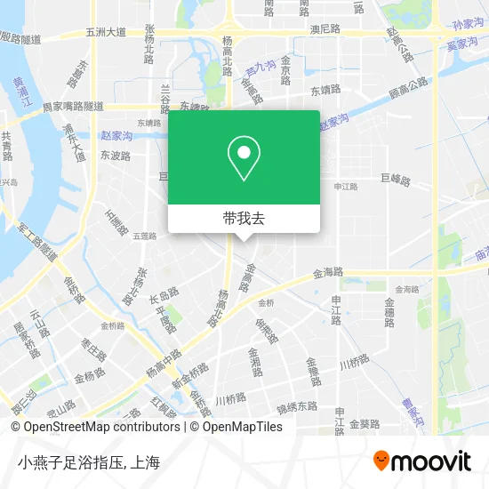 小燕子足浴指压地图