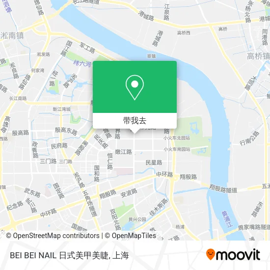 BEI BEI NAIL 日式美甲美睫地图