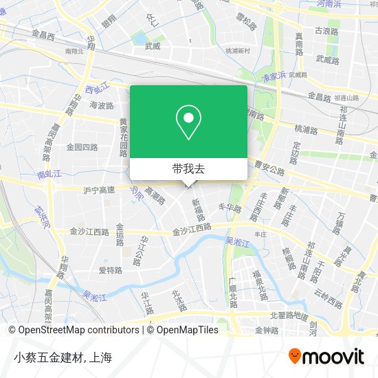 小蔡五金建材地图