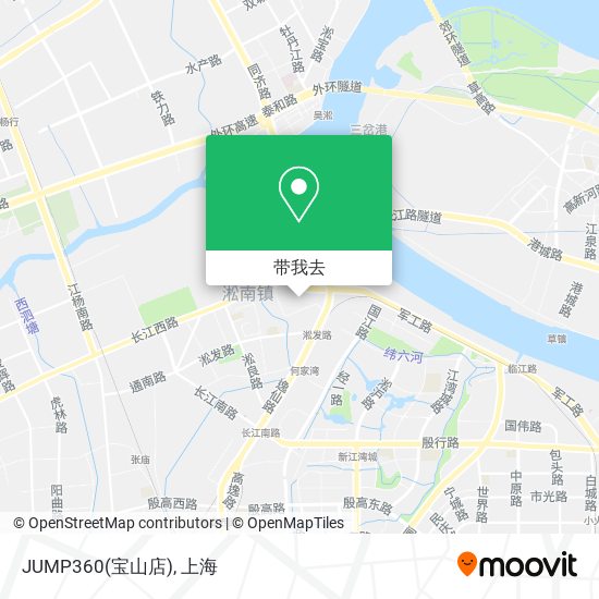 JUMP360(宝山店)地图
