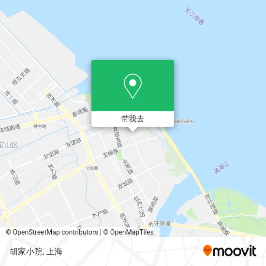 胡家小院地图