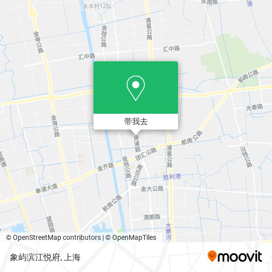 象屿滨江悦府地图