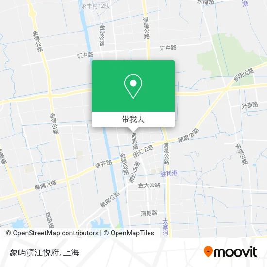 象屿滨江悦府地图