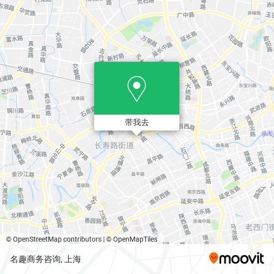 名趣商务咨询地图