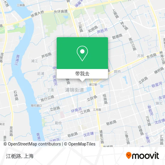 江栀路地图