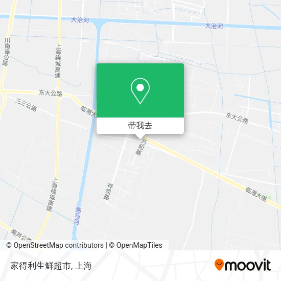 家得利生鲜超市地图