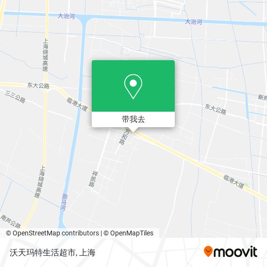 沃天玛特生活超市地图