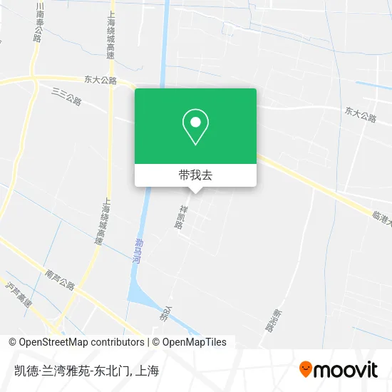 凯德·兰湾雅苑-东北门地图
