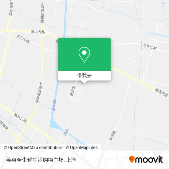 美惠全生鲜生活购物广场地图