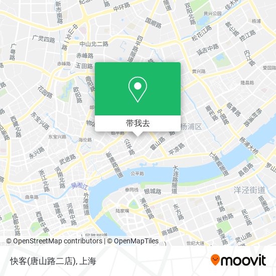 快客(唐山路二店)地图