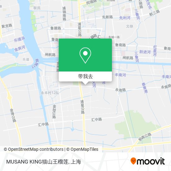 MUSANG KING猫山王榴莲地图