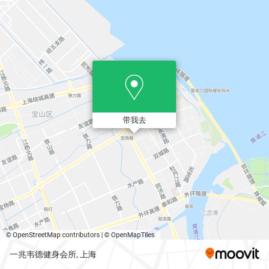 一兆韦德健身会所地图