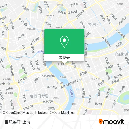 世纪连廊地图