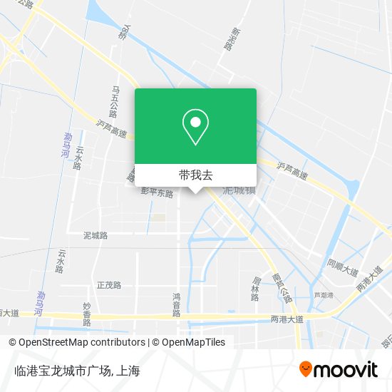 临港宝龙城市广场地图