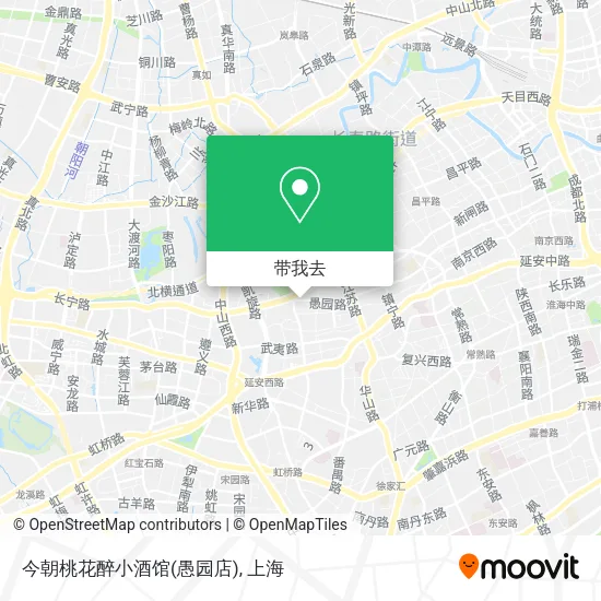 今朝桃花醉小酒馆(愚园店)地图