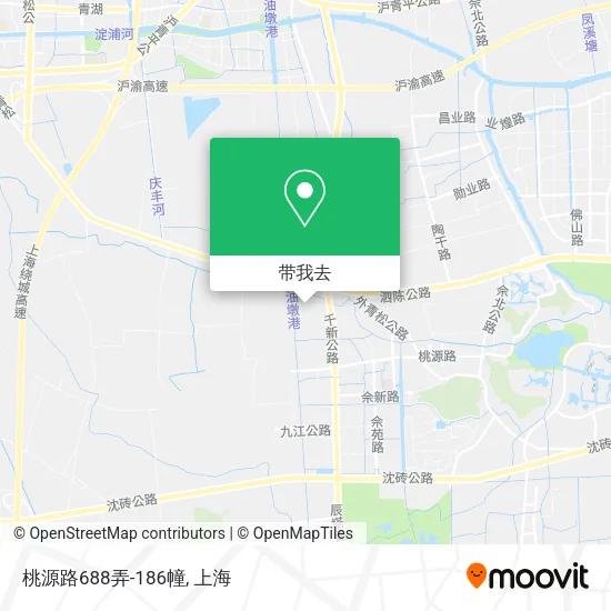 桃源路688弄-186幢地图
