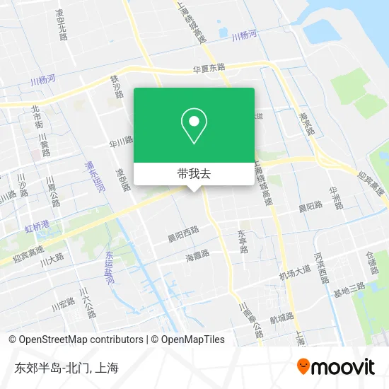 东郊半岛-北门地图