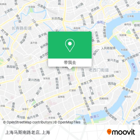 上海马斯南路老店地图