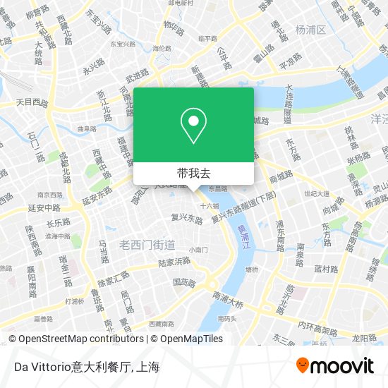 Da Vittorio意大利餐厅地图