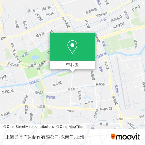 上海导具广告制作有限公司-东南门地图