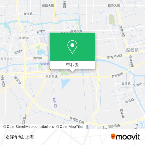 崧泽华城地图