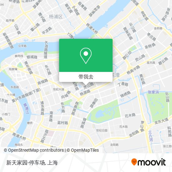 新天家园-停车场地图